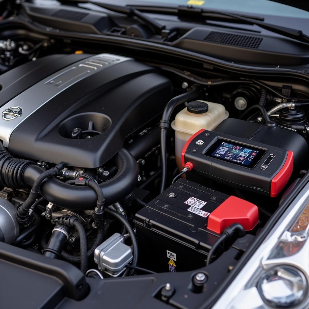 Nissan 370z Car Engine Bay Diagnostics