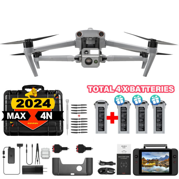 ✅4 Batteries 2024 Autel Evo Max 4n Drone &night Vision & Infrared & thermal