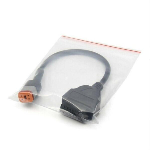 4Pin to 16Pin OBD2 Diagnostic Scanner Adapter Cable Tool Fit for Harley Davidson - Image 4