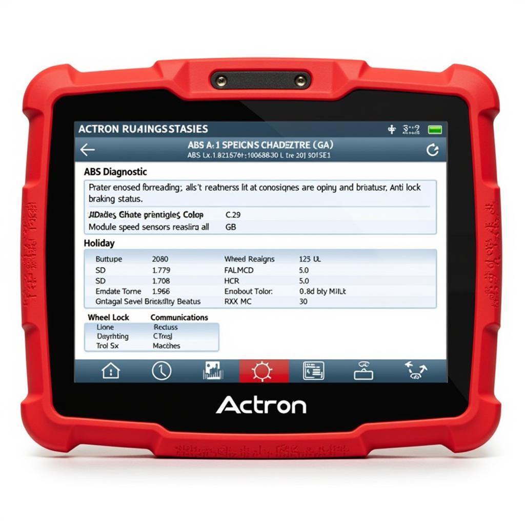 Actron CP9580 OBDII Scan Tool ABS Diagnostics