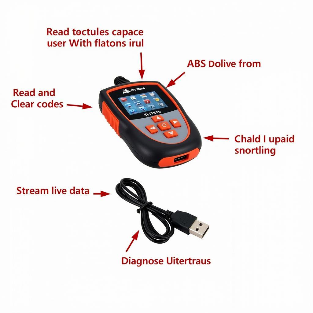 Actron CP9580 OBDII Scan Tool Features