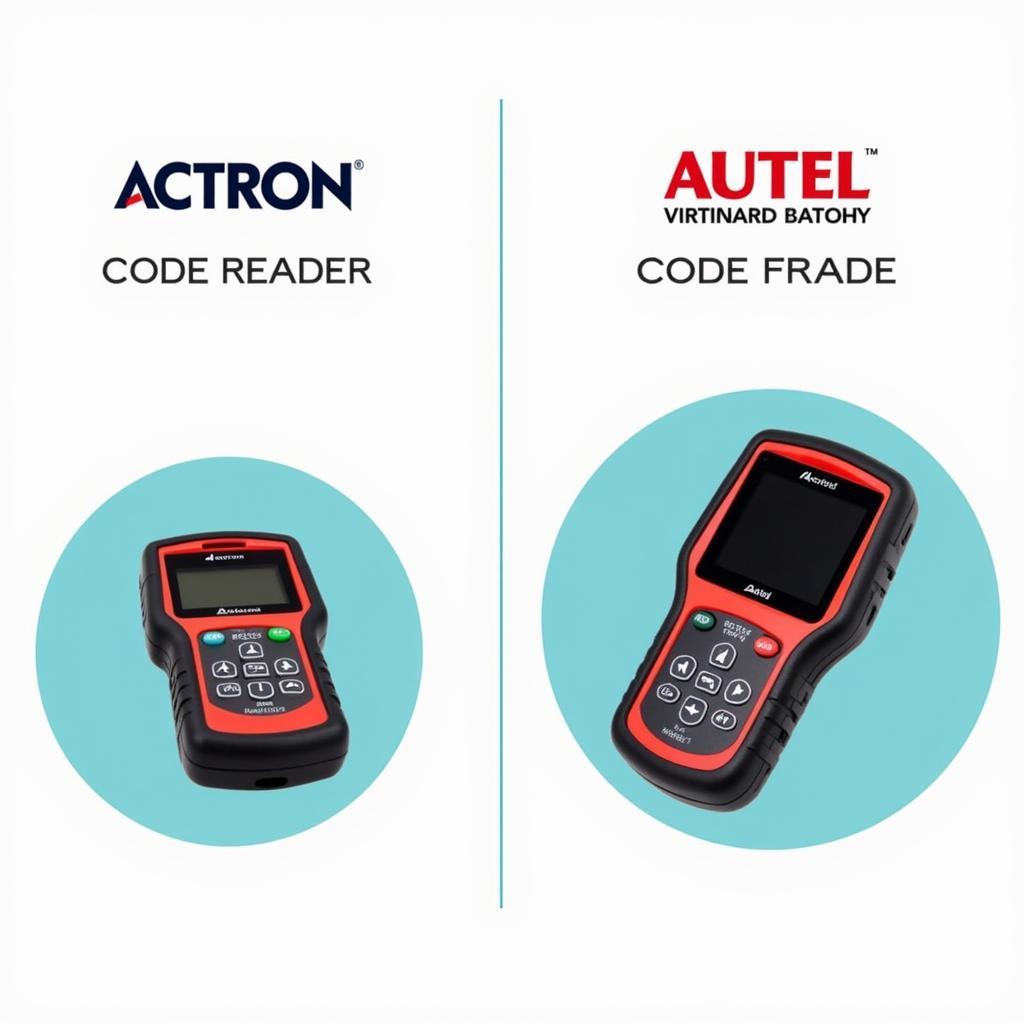 Actron and Autel Code Readers Comparison