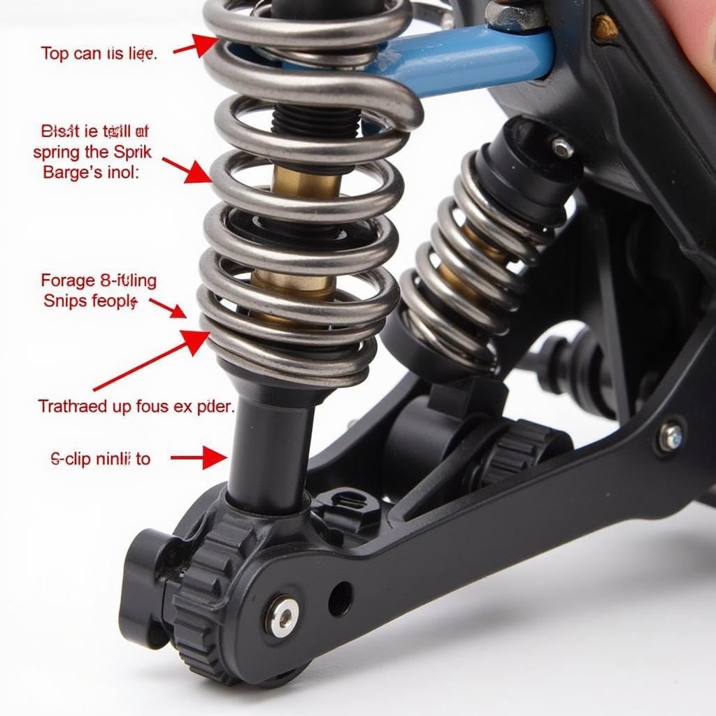 Adjusting Preload on 85mm RC Car Shocks