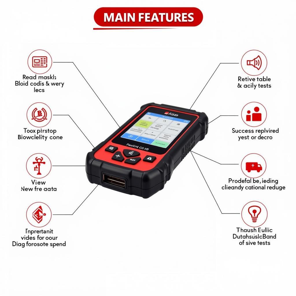 Autel AL100 Scanner Main Features