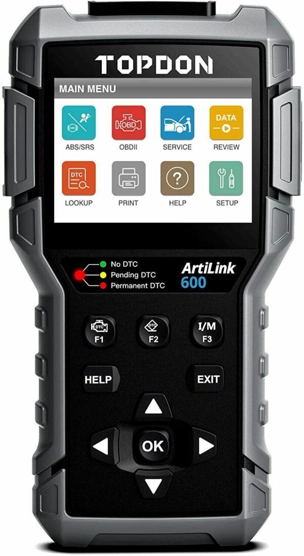 AL600 Universal Car Diagnostic Scanner Code Reader Fault Reset Tool EOBD OBD2