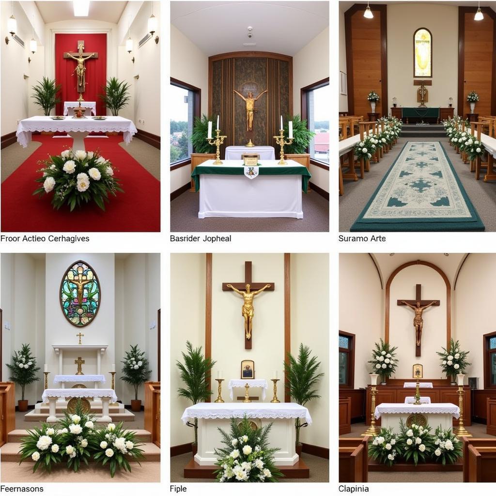 Altar Decoration Ideas for Wedding and Church