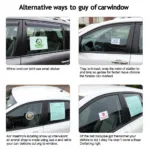 Alternative Car Window Markings