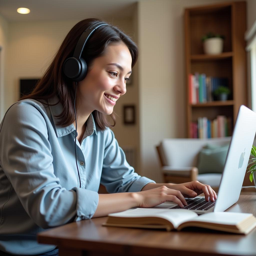 Amazon Customer Care Representative at Work