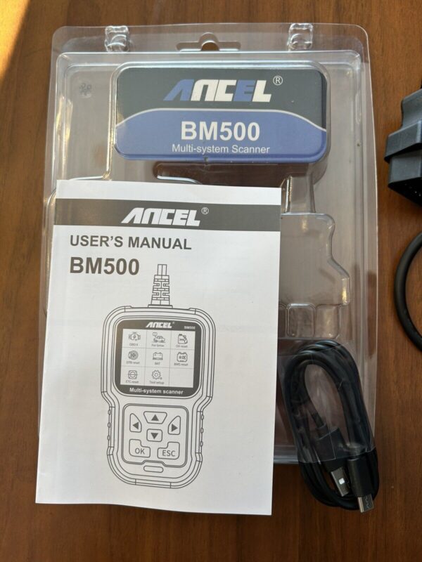 ANCEL BM500 OBD2 Scanner for BMW All System Car Diagnostic Tool ABS SRS ESP SAS - Image 3