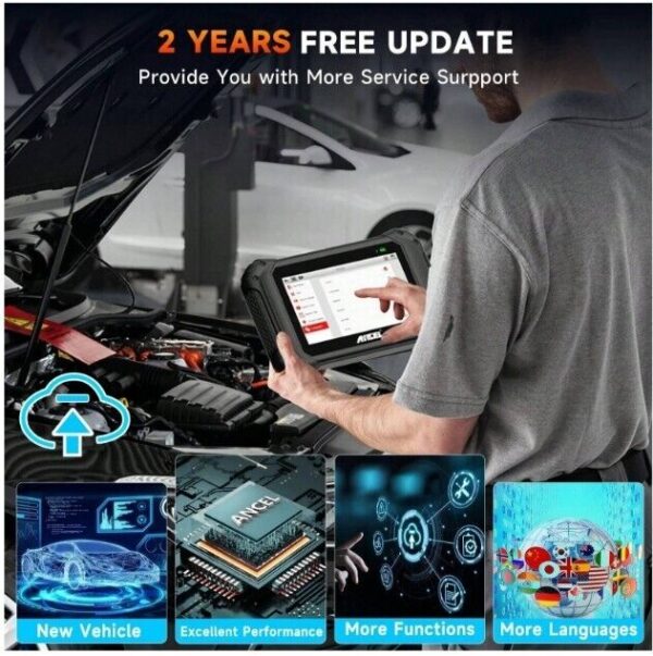 ANCEL V5BT Bidirectional OBD2 Scanner Full System Wireless Car Diagnostic Tool - Image 5