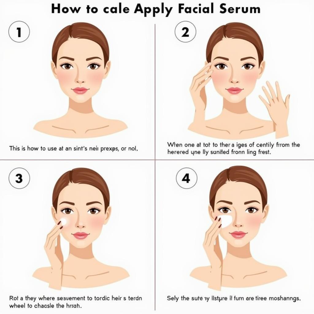 Applying Facial Serum Correctly