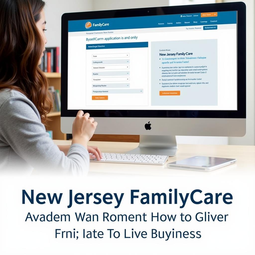 Applying for New Jersey FamilyCare Online