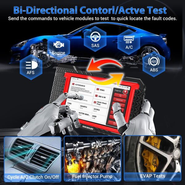 AUDI OBD2 NEW 2024 K7 Full-Service ECU Coding Fault Diagnostic Tool Scanner Kit - Image 4