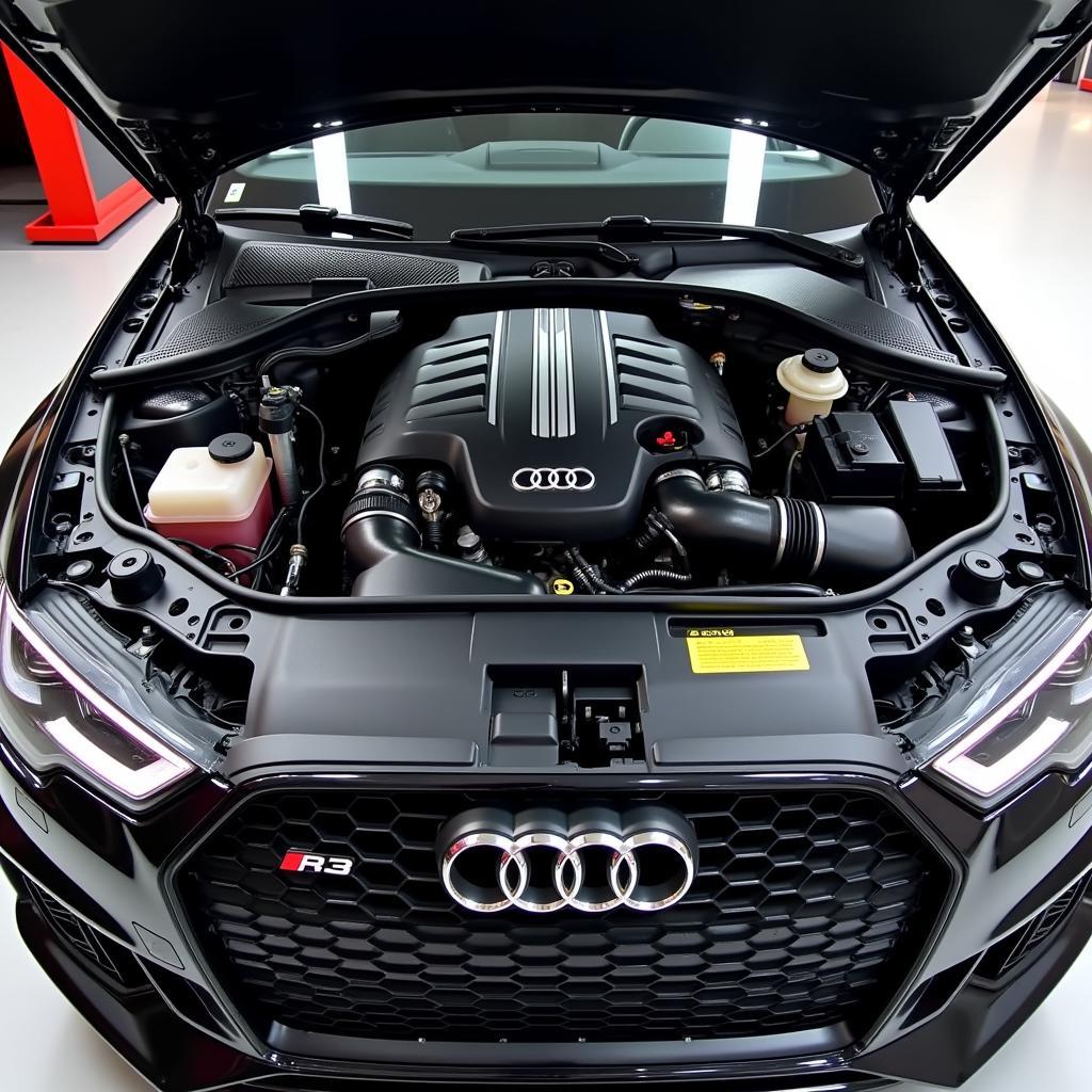 Audi RS3 Engine Bay Overview