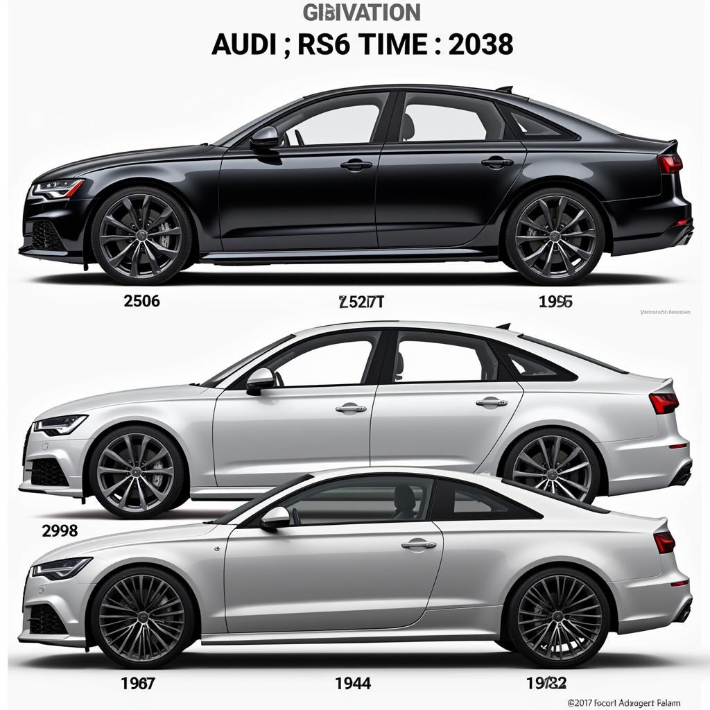 Audi RS6 evolution through generations