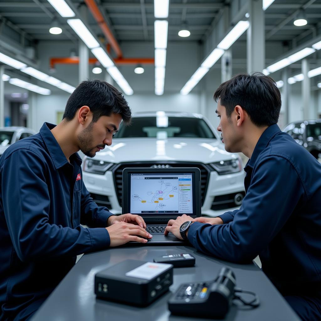 Audi Scan Tool Factory China Product Testing