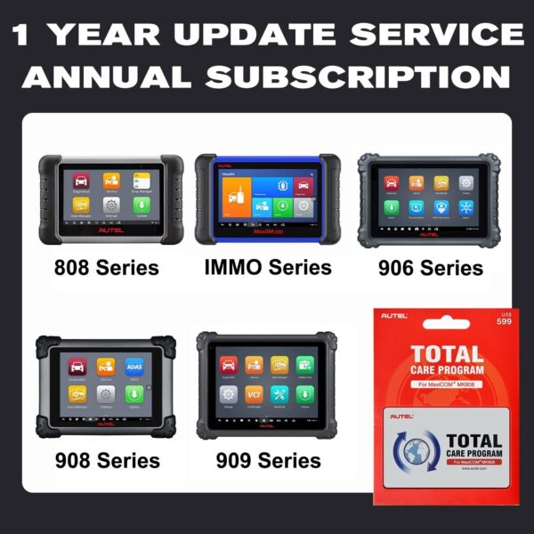 Autel 1 Year Update Service Autel Scanner Annual Subscription Software