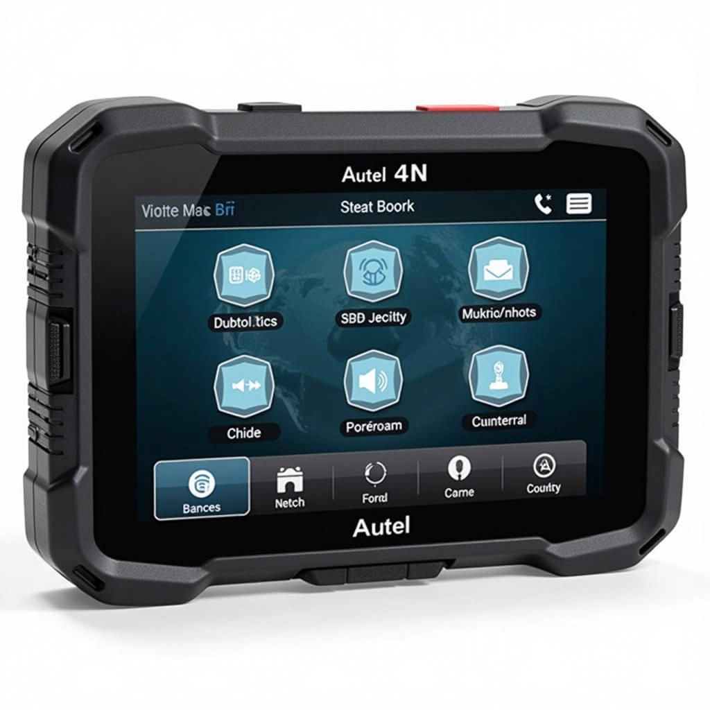 Autel 4N Interface