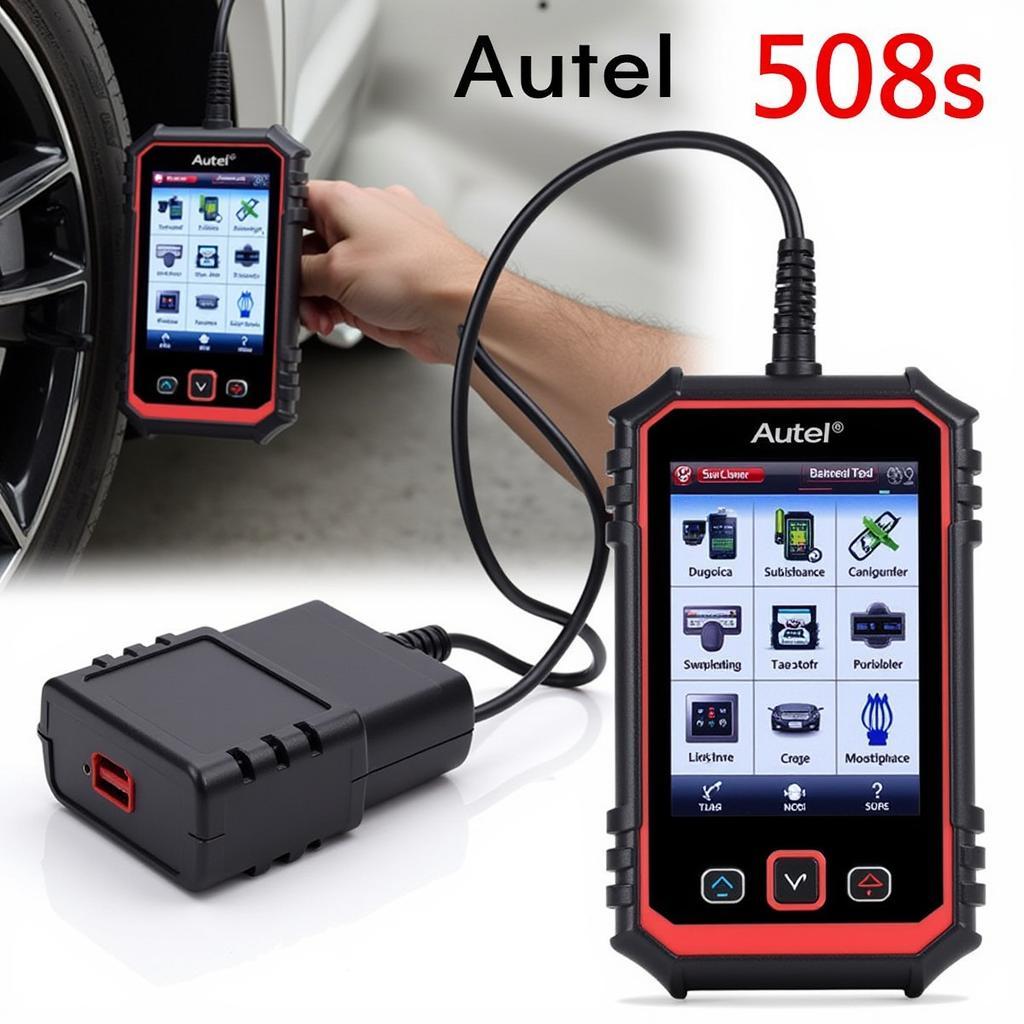 Autel 508s Performing Diagnostics