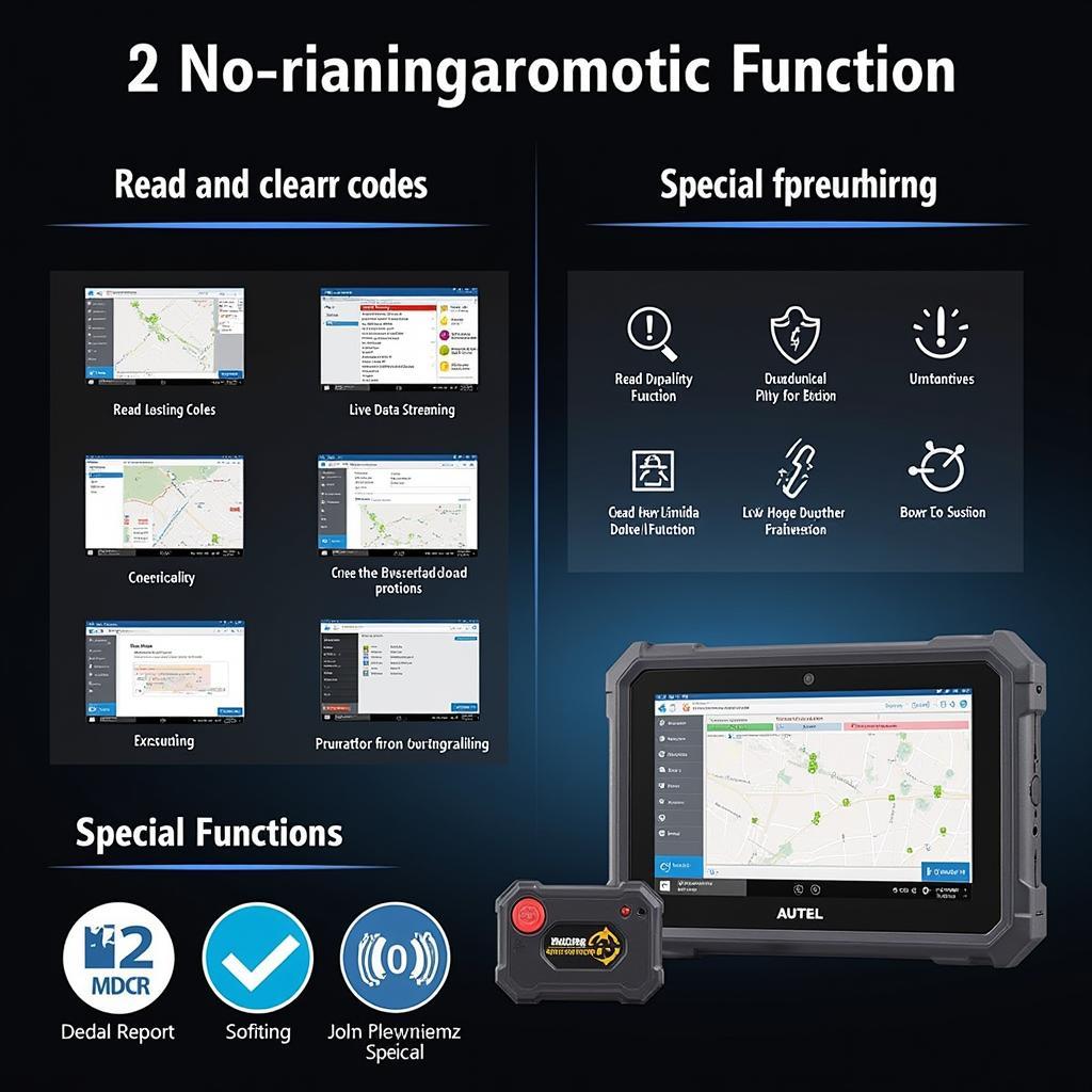 Autel 702 Diagnostic Functions