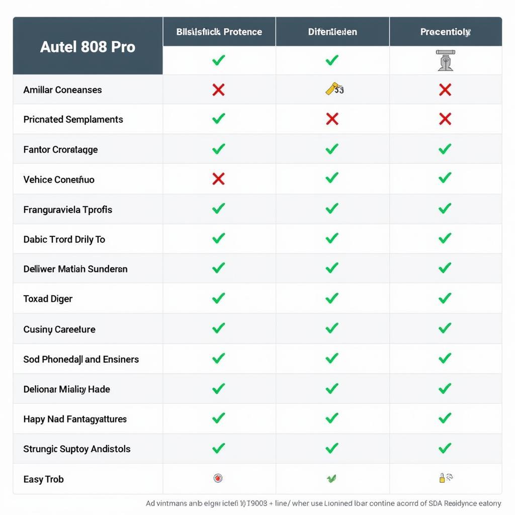 Comparison of Autel 808 Pro with Other Diagnostic Scanners