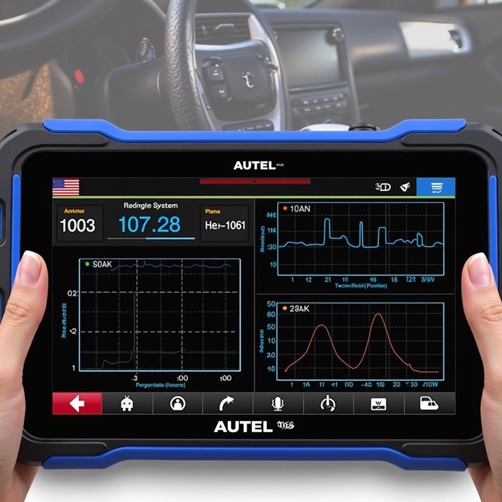 Autel 906 Pro Performing System Diagnostics