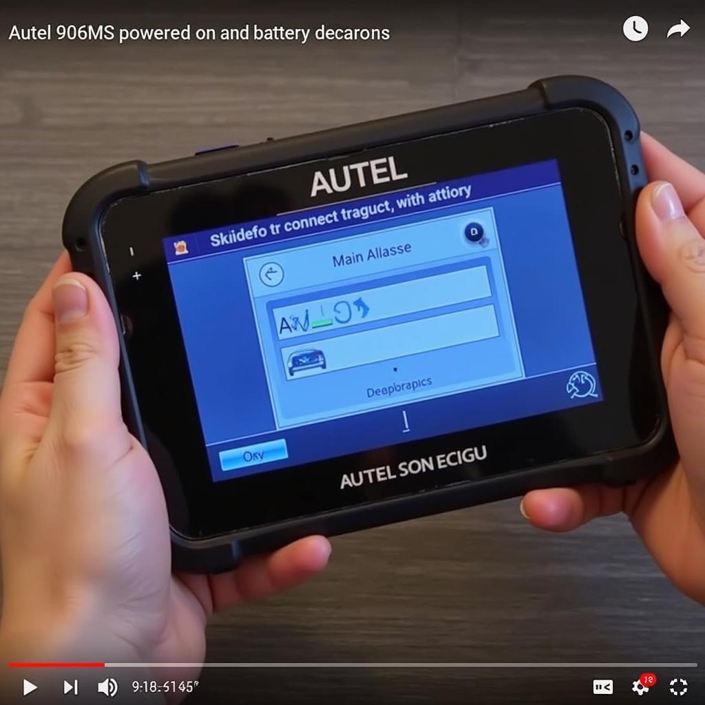 Autel 906MS Fully Functional After Battery Replacement