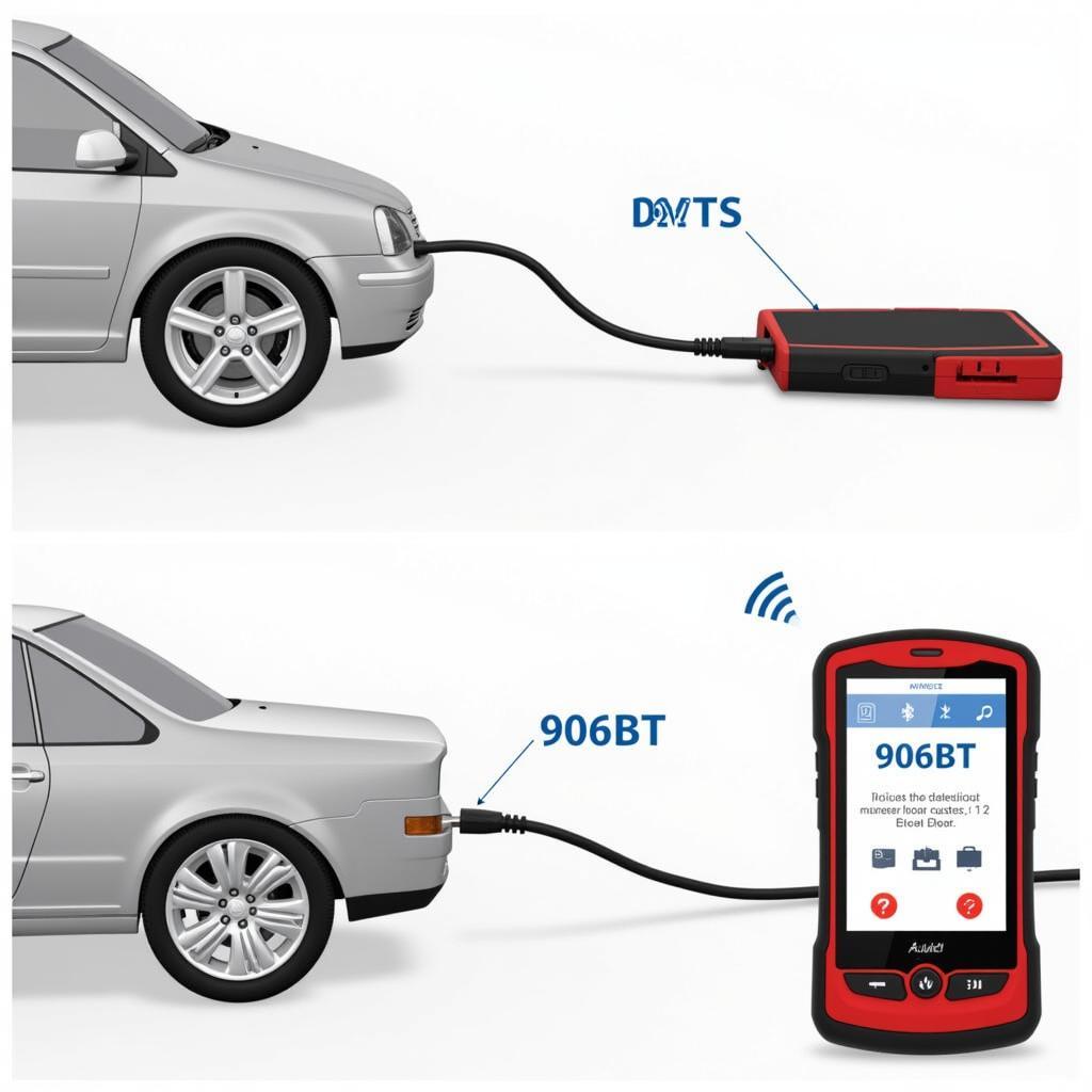 Autel 906TS and 906BT Connectivity Comparison