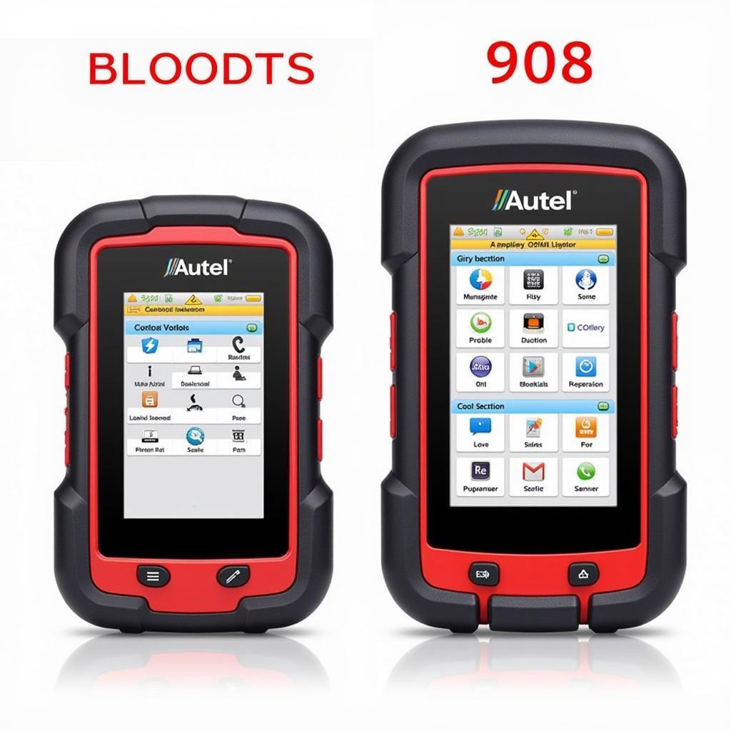 Autel 906TS and 908 Side-by-Side Comparison