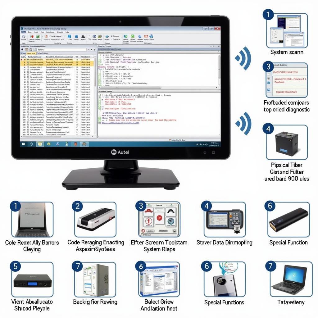 Autel 908 Pro Diagnostic Functions