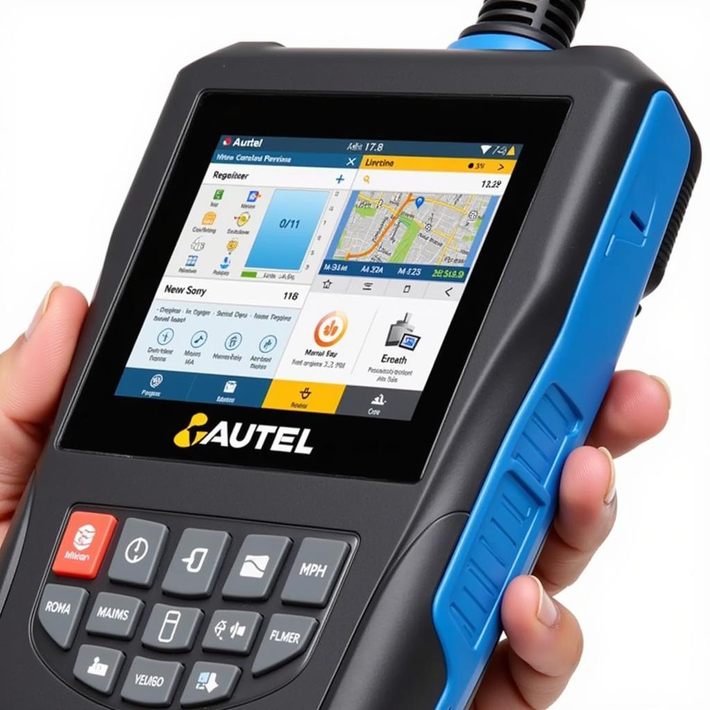 Autel 908 Pro User Interface