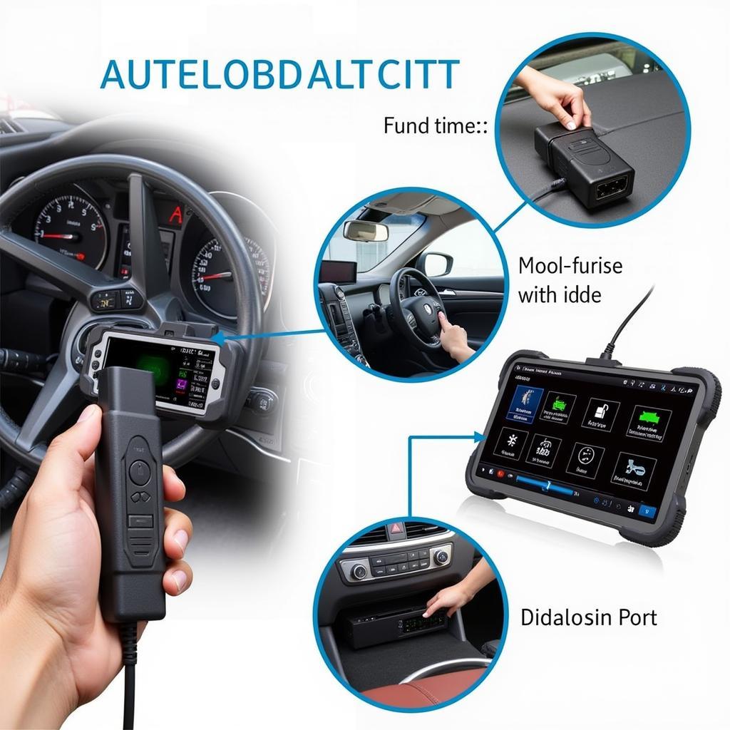 Autel 908e Performing Diagnostics on a Vehicle