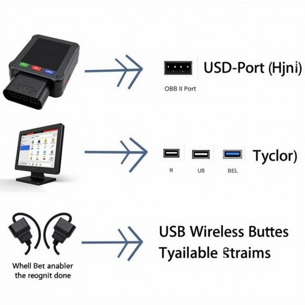 Autel 908P Scanner Connections