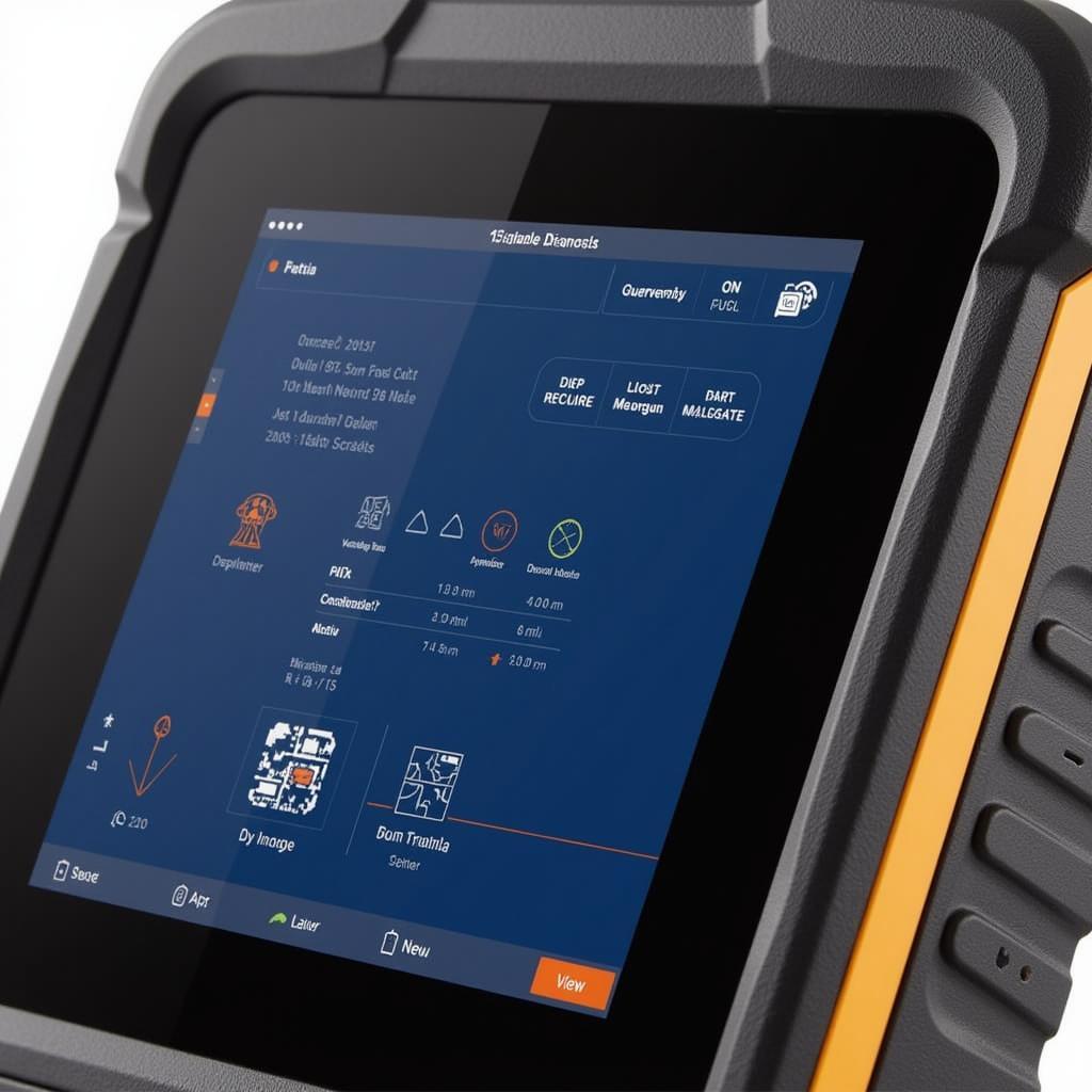 Autel 908P User Interface Navigation