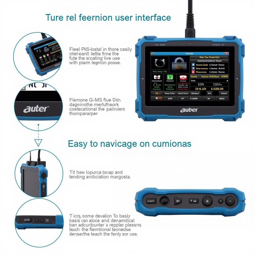 Autel 908s User Interface Displaying Diagnostic Information