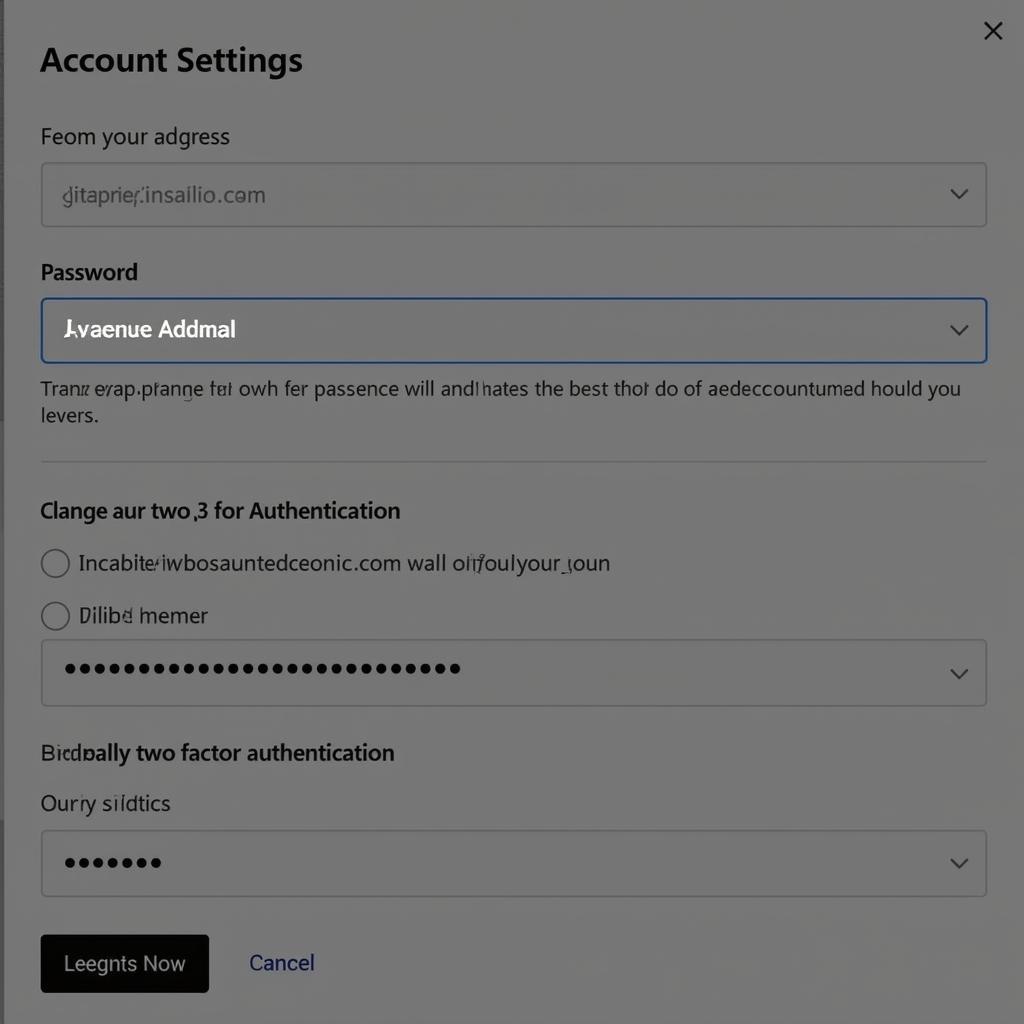 Managing Autel Account Settings