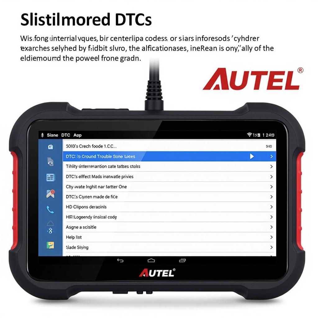 Autel AL319 Displaying Diagnostic Codes