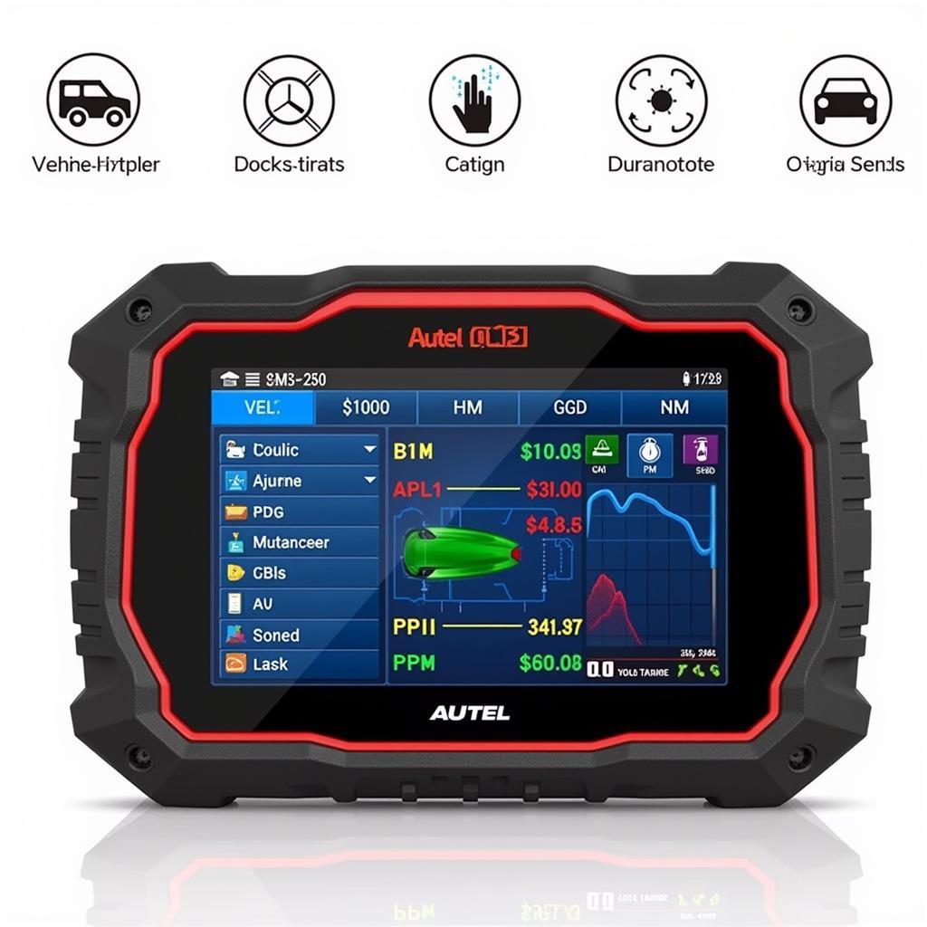 Autel AL319 Displaying Live Data