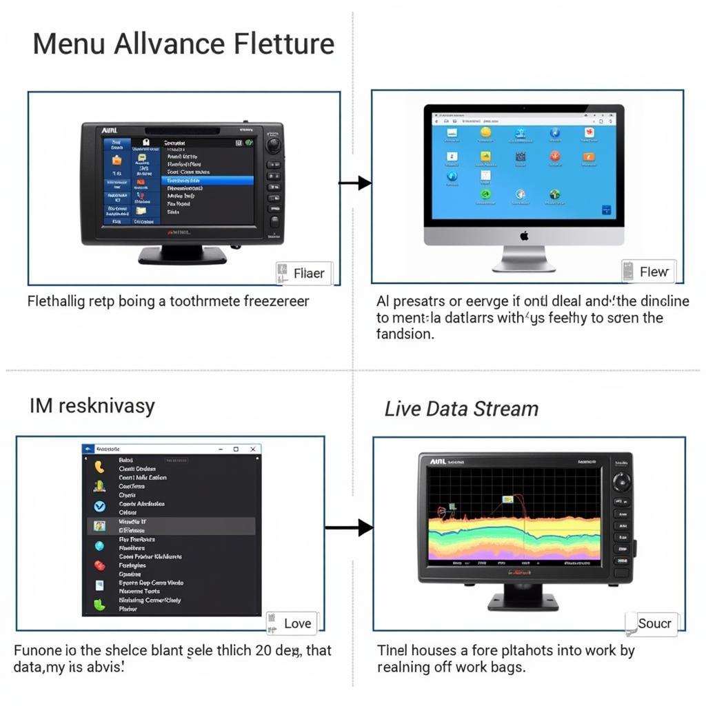 Autel AL329 Advanced Features Menu