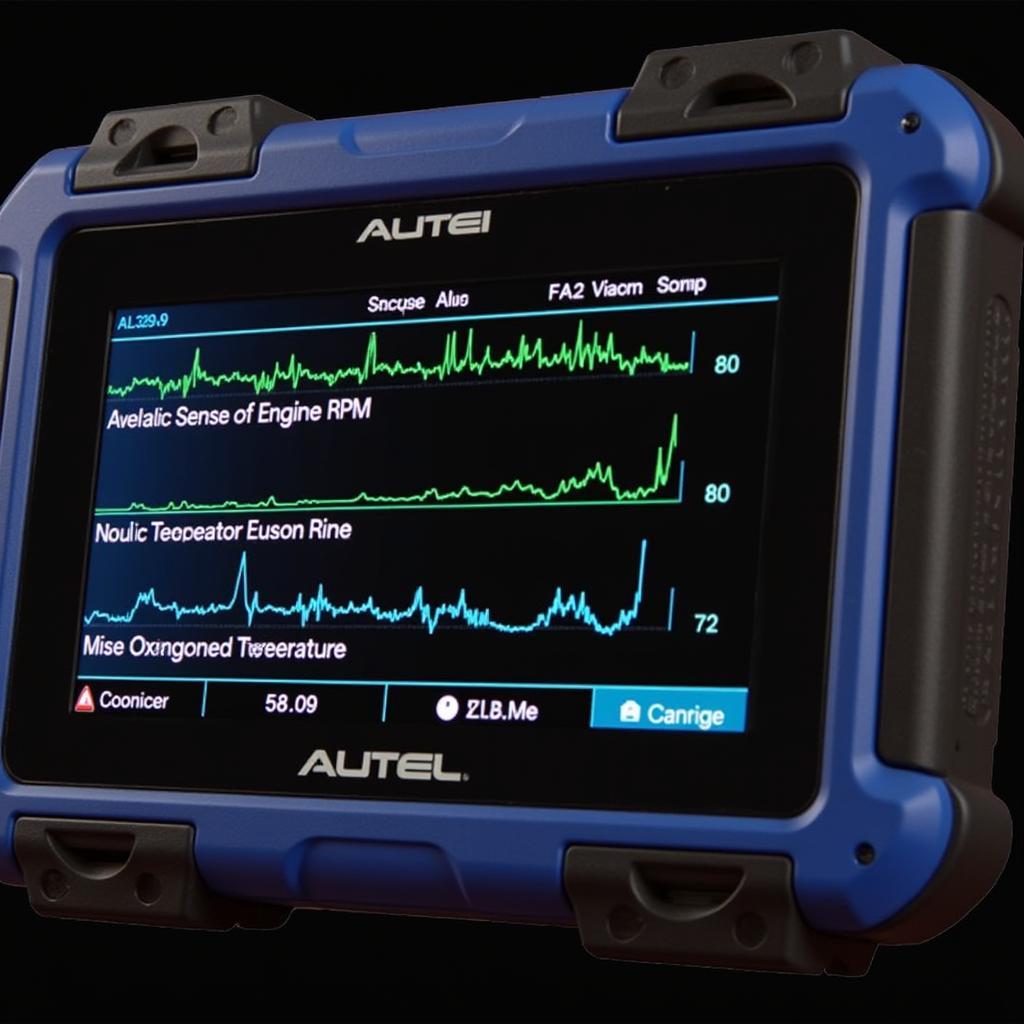 Autel AL329 R Showing Live Data