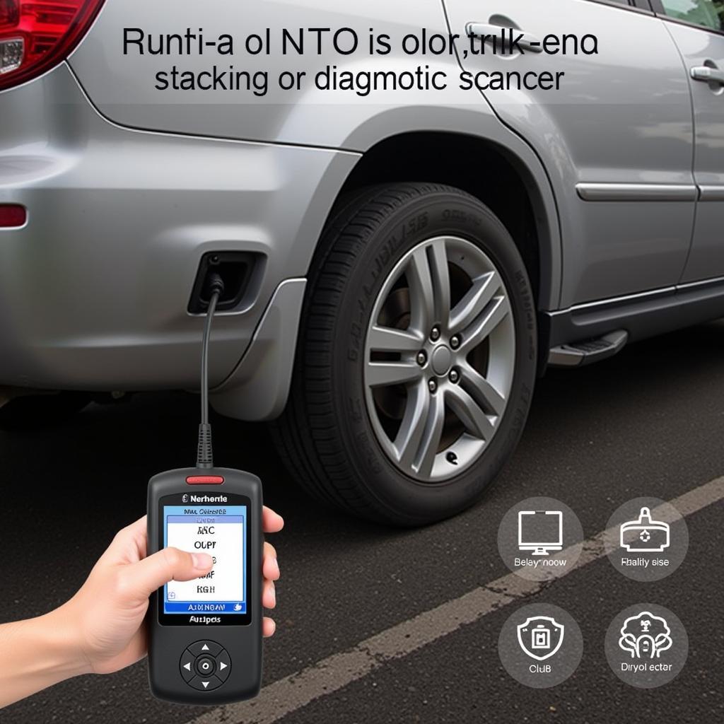 Autel AL419 OBD1 Connected to Car