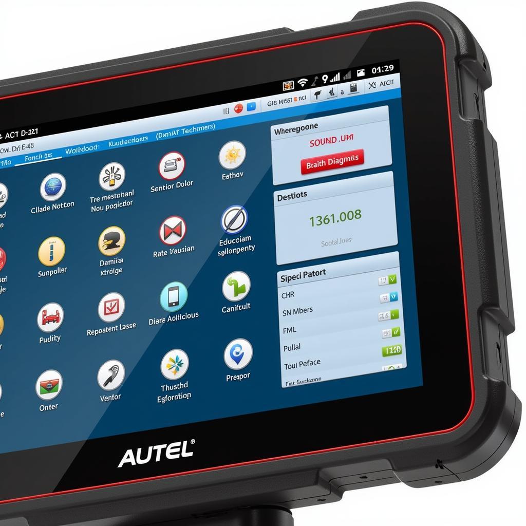 Autel AL519 Autolink Scanner Display