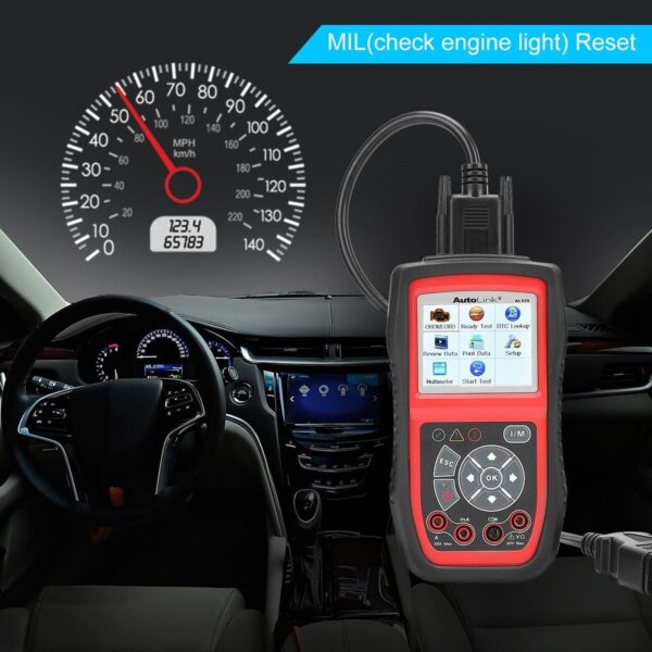 Autel AL539 OBD2 Engine Universal Car Code Reader Scanner Diagnostic Reset Tool - Image 6