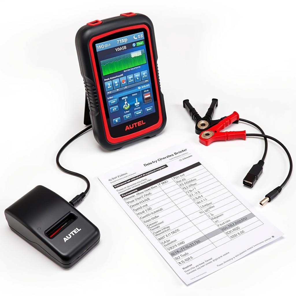 Autel AL539B with Battery Tester and Printer