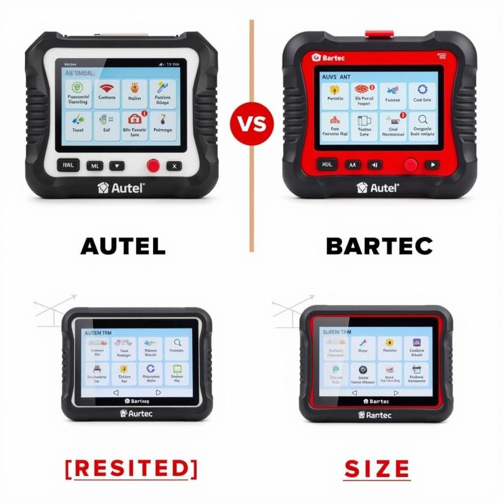 Autel and Bartec TPMS Tools Comparison