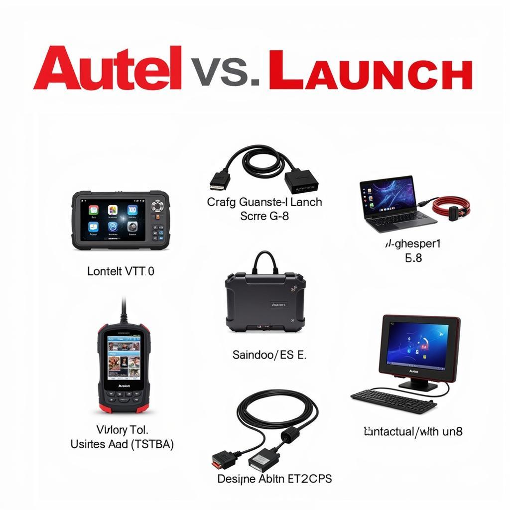 Autel and Launch Diagnostic Tools