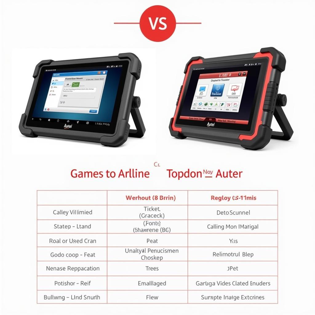 Autel and Topdon Scanners Side-by-Side Comparison