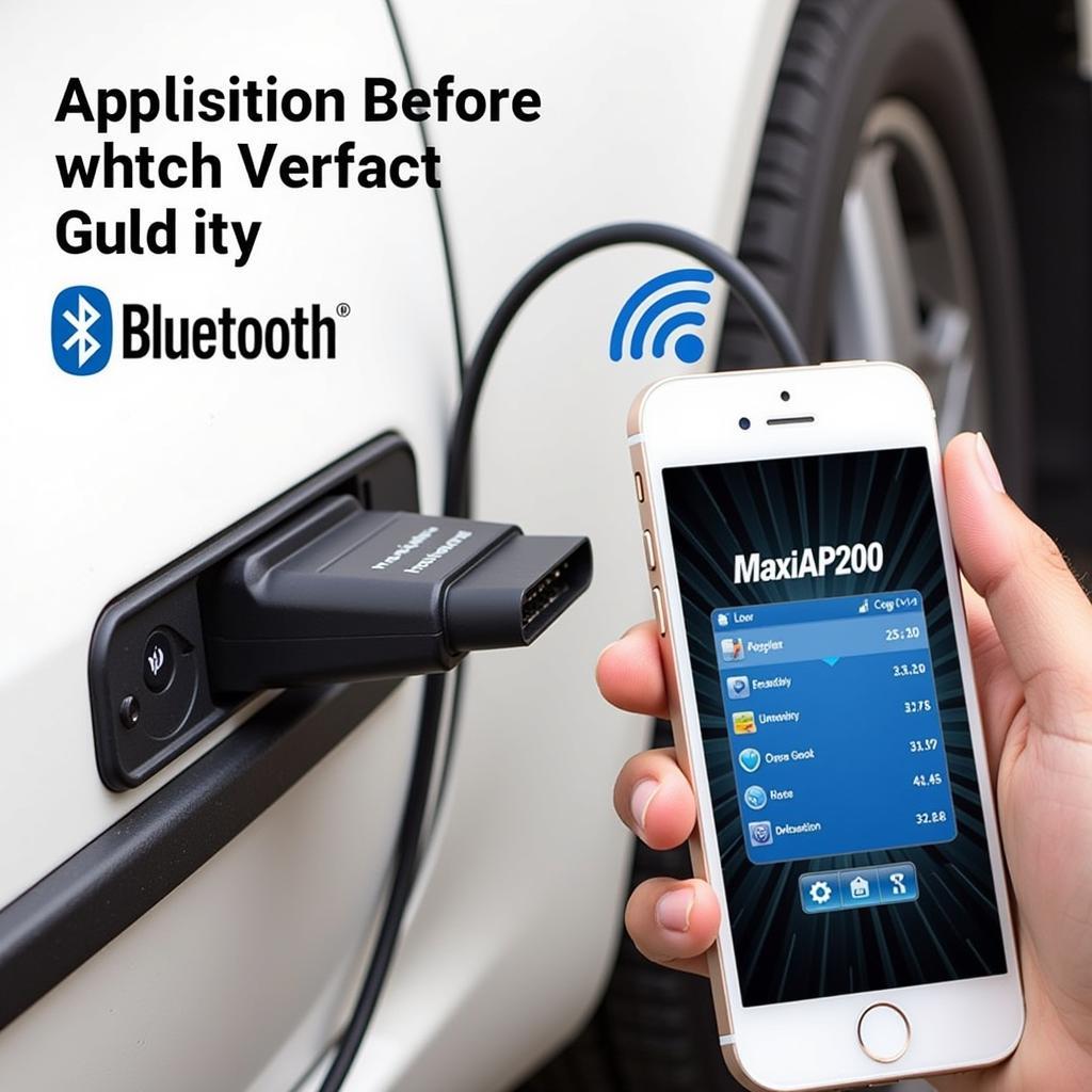 Autel AP200 Bluetooth Connection