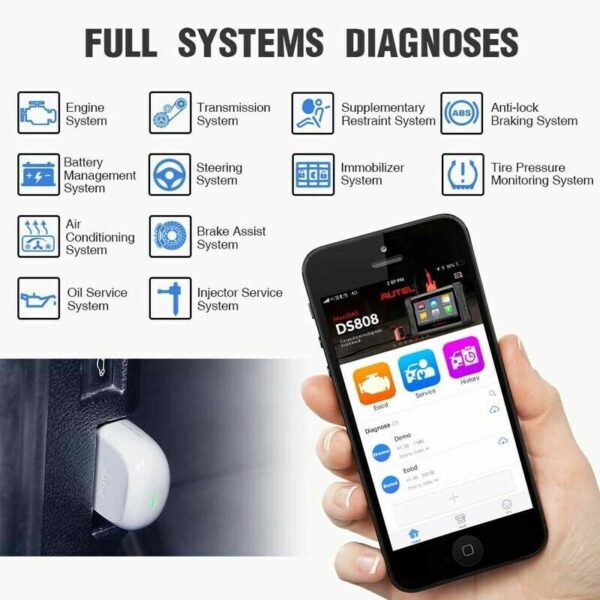 AUTEL AP200 Bluetooth OBD2 Android iPhone iPad Diagnostic Scanner Tool Fit HONDA - Image 5