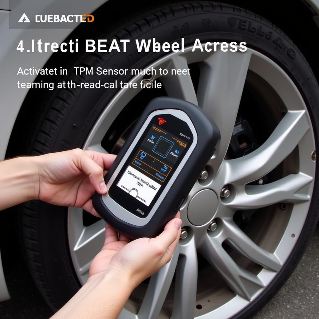 Autel APB130 Activating a TPMS Sensor